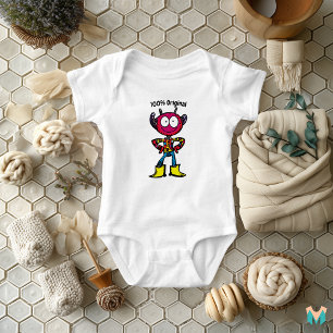 Body Personnage alien excentrique avec des couleurs et