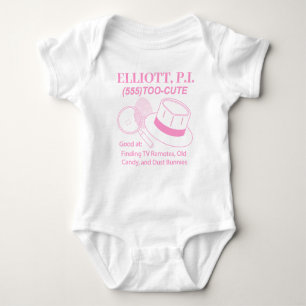Body Personnalisable Cute Baby P.I.