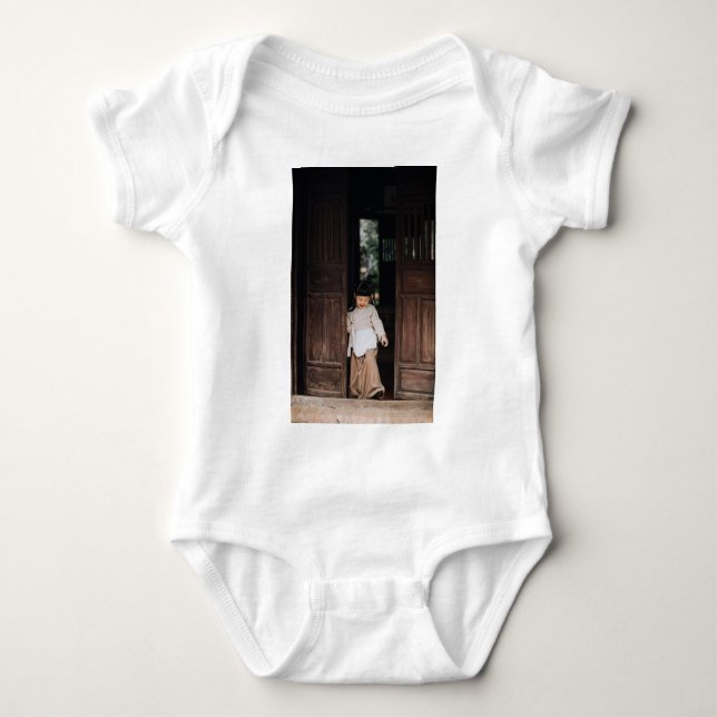 Body Personnalisé, Ajouter Photo et Texte (Devant)