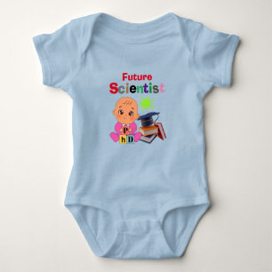 Body Personnalisé Cute Funny Bébé Futur Scientifique Pr