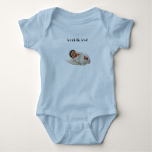 Body personnalisé pour bébé avec photo Ça vaut la