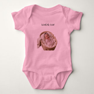 Body personnalisé pour bébé avec photo Ça vaut la