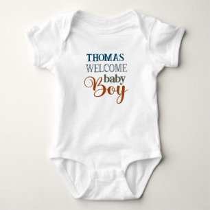 Body personnalisé pour bébé en jersey