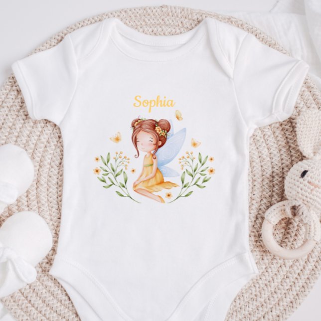Body personnalisé pour bébé fille fée  (Créateur téléchargé)
