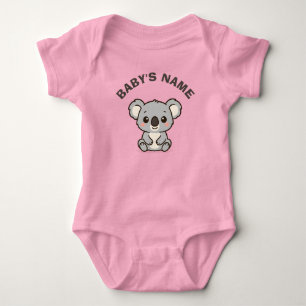 Body personnalisé pour bébé koala mignon