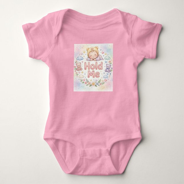 Body personnalisé pour bébé mignon (Devant)