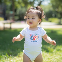 Body personnalisé pour bébé USA