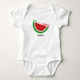 Body Personnalisé Un Melon Anniversaire 1 An