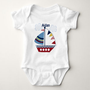 Body Personnalisé "Voilier Away/Nautique/Bateau/ Chemi