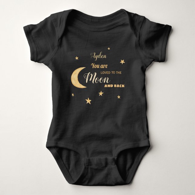 Body Personnalisé, vous êtes adoré aquarelle (Devant)