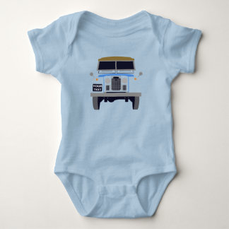 Body Personnaliser Bébé Bleu Doux Top Land Rover