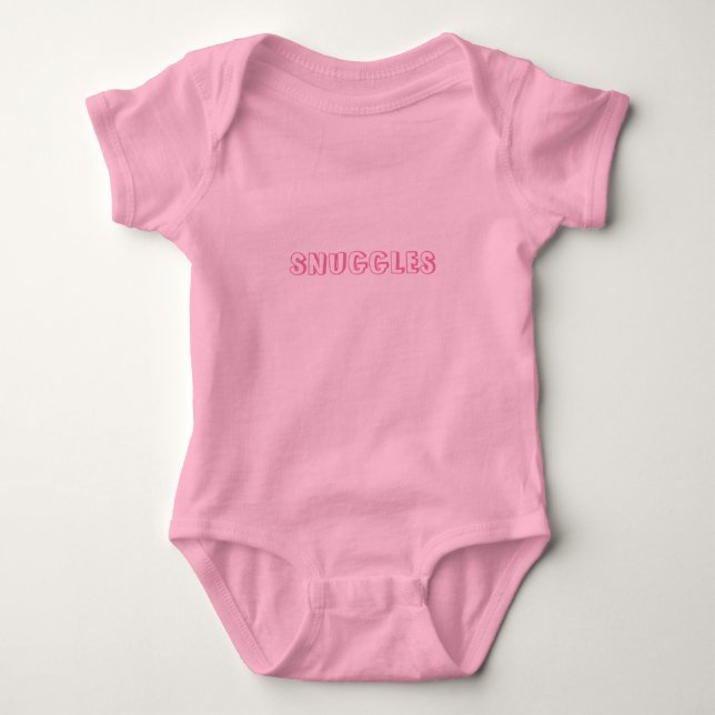 Body Personnaliser le nom "Snuggles" ou le texte rose c (Devant)