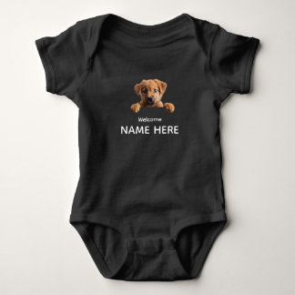 Body Personnaliser un chiot de bienvenue mignon