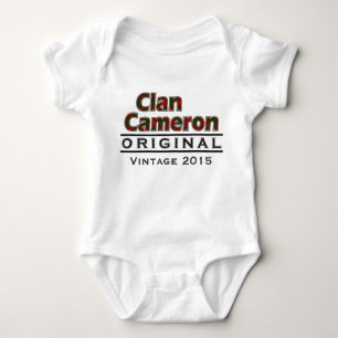 Body Personnaliser vintage de Cameron de clan votre