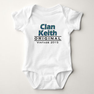 Body Personnaliser vintage de Keith de clan votre