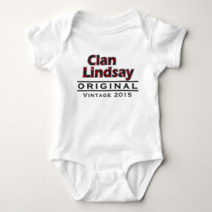 Body Personnaliser vintage de Lindsay de clan votre