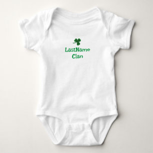 Body Personnalisez Votre Shamrock De Clan Bébé / Toddle