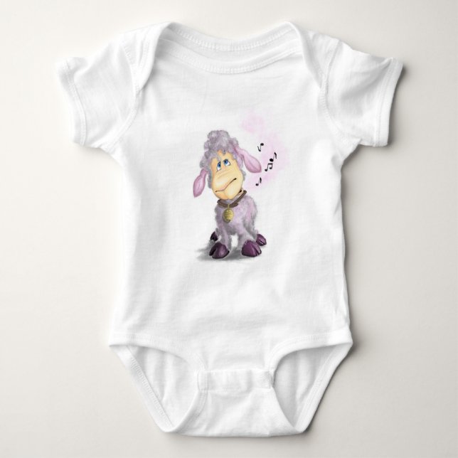 Body Petit agneau avec costume bébé Bell (Devant)