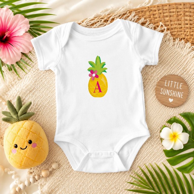 Body Petit Ananas Monogram Sunshine  (Créateur téléchargé)