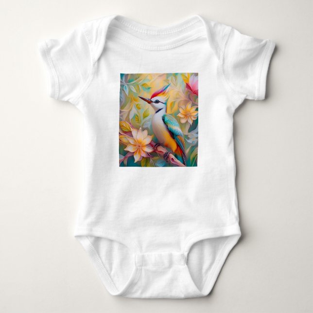 Body Petit arc-en-ciel Pic Imaginaire Oiseau (Devant)