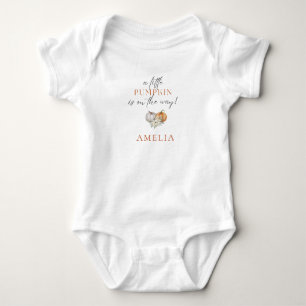 Body Petit Baby shower Citrouille
