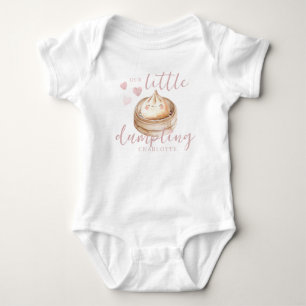 Body Petit Bao Rose Aquarelle Nouveau-Né 