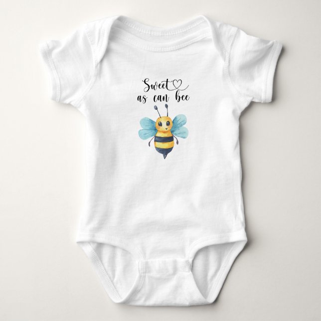 Body Petit Bébé Abee - doux comme peut être (Devant)