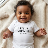 Petit bébé Mumin musulman