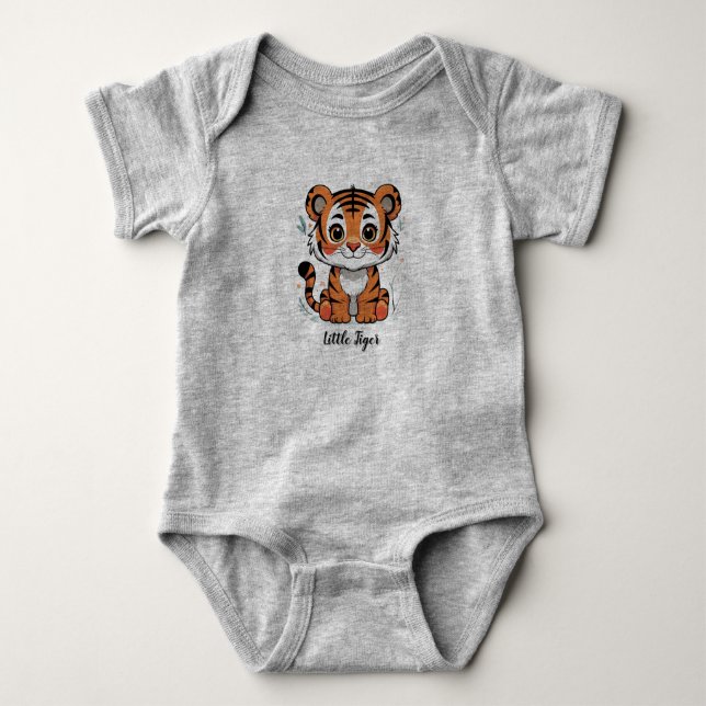 Body Petit bébé tigre (Devant)