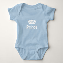 Petit Bleu Prince Bébé Garçon Cadeau