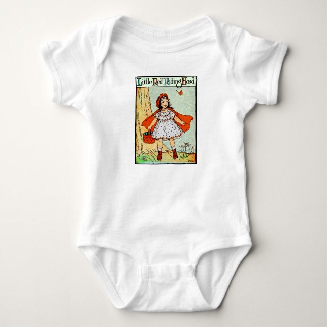 Body Petit Chaperon Rouge Vintage Mignon (Devant)