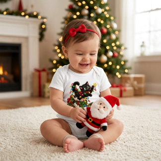 Body Petit chat de Noël