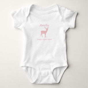 Body Petit Cher bébé de papa, costume de cerf