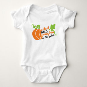 Body Petit Citrouille cutest dans le Patch Automne