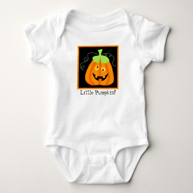 Body "Petit Citrouille" Whimsy Citrouille Halloween Per (Devant)