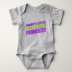Body Petit Coon Chasse à papa Princesse Baby Bodysuit
