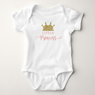 Body Petit costume de corps Princesse en rose et or