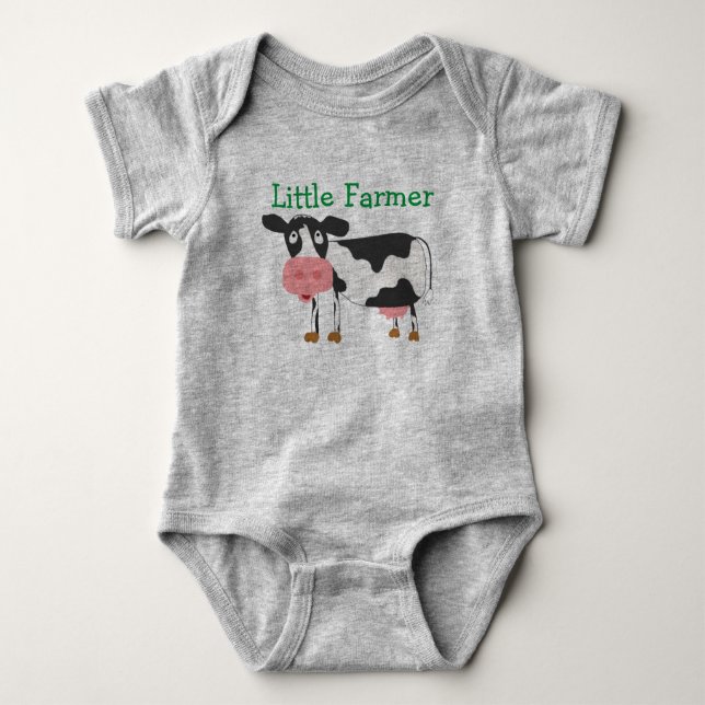 Body Petit costume de vache fermier (Devant)