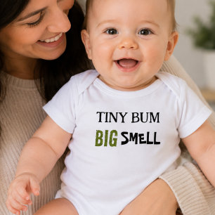 Body Petit Cul Grande Odeur Bébé Drôle de Citation