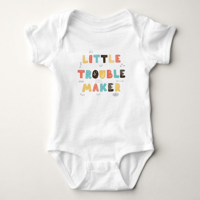 Body Petit fauteur de trouble mignon  (Devant)