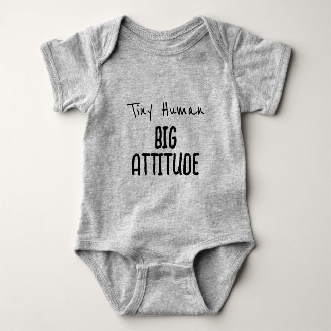 Body Petit Humain, Grande Attitude (Devant)