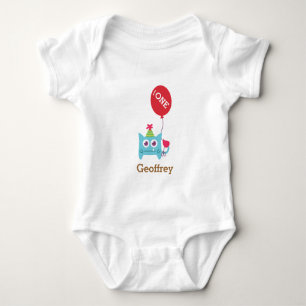 Body Petit Monstre Bleu Mignon, Pour Bébés