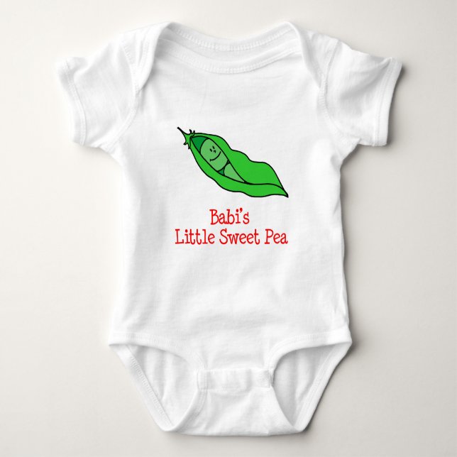 Body Petit pois de Babi (Devant)