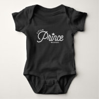 Petit Prince Blanc Typographie moderne Personnalis