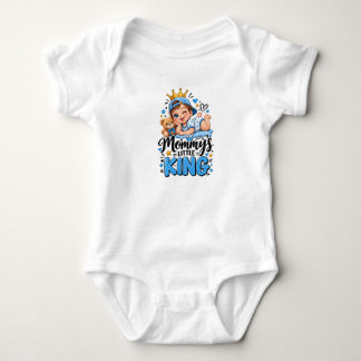 Body Petit roi de maman Ourson couronné bébé mignon