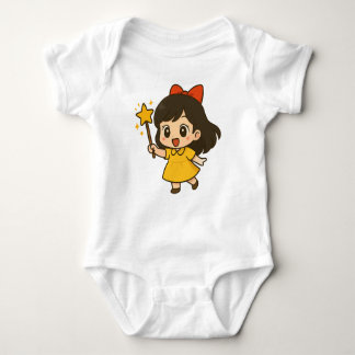 Body petit t-shirt avec des illustrations amusantes pou