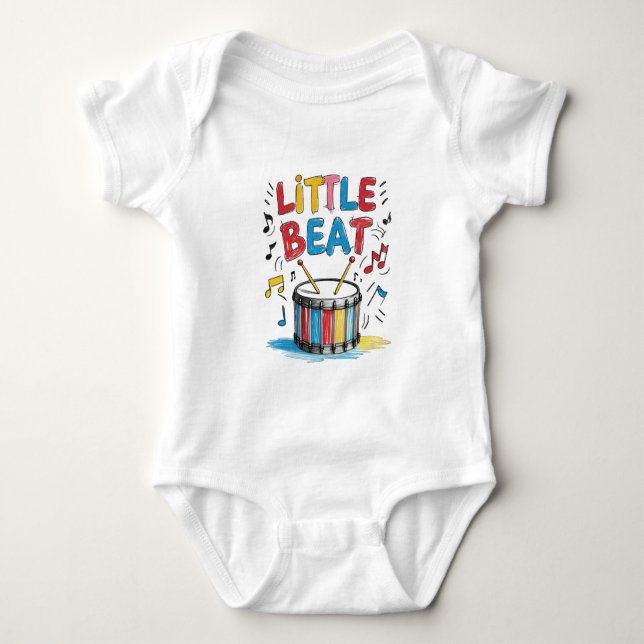 Body Petit Tambour Jouet Style Crayon de Couleur (Devant)