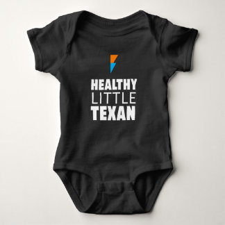 Body Petit Texan en bonne santé - noir