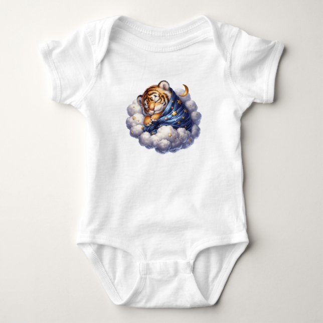 Body Petit tigre dormant paisiblement (Devant)
