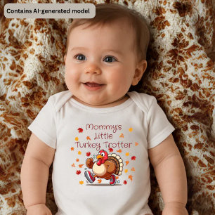 Body Petit Trotteur de dinde de Maman Cute Thanksgivin